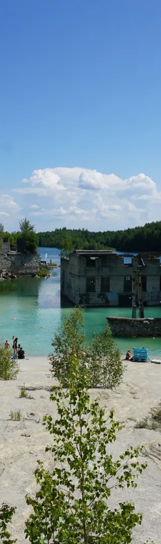 Rummu karjäär – ein überflutetes Gefängnis